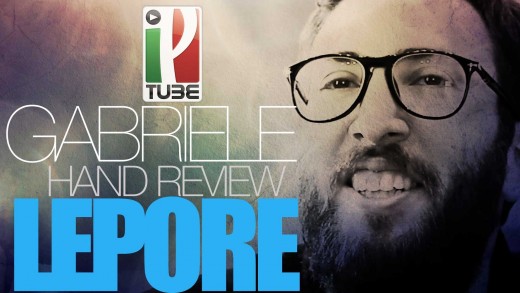 Poker Hand History – Una mano spiegata da Gabriele Lepore