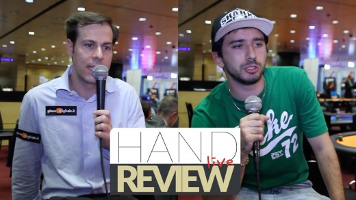 Hand Review Live – Flavio Ferrari Zumbini VS Simone Raccis al WPTN di Campione